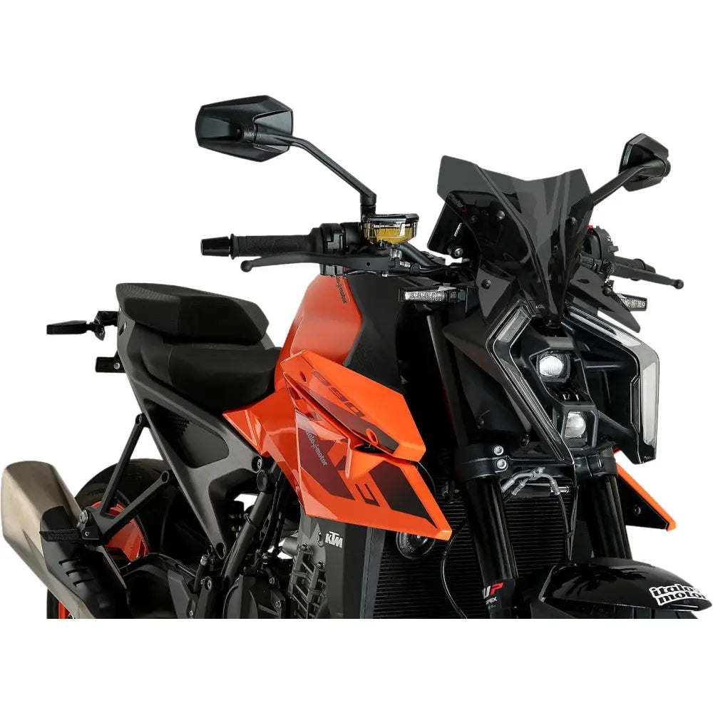 Puig R-Racer Windscreens Windshield/Windscreen 21995F - Smoke Naked New Gen Sport Dark