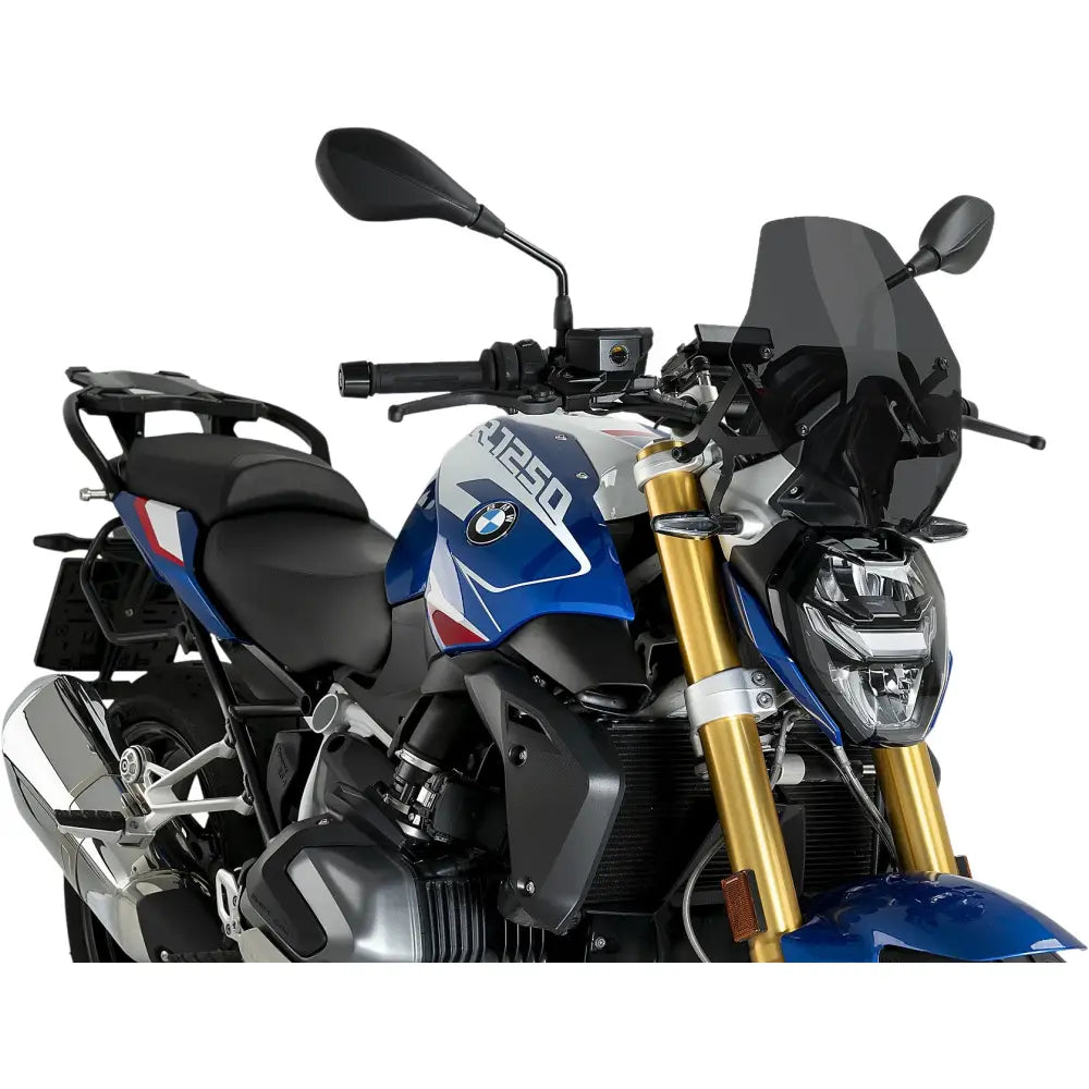 Puig R-Racer Windscreens Windshield/Windscreen 22299F - Smoke Naked New Gen Sport Dark
