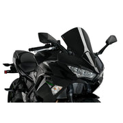 Puig Racing Windscreen Windshield/Windscreen 3880N - Black R-Racer