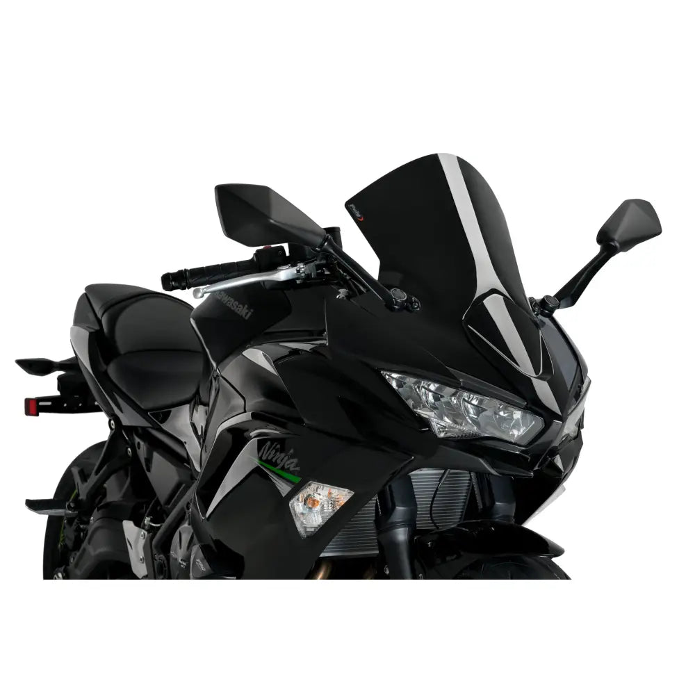 Puig Racing Windscreen Windshield/Windscreen 3880N - Black R-Racer