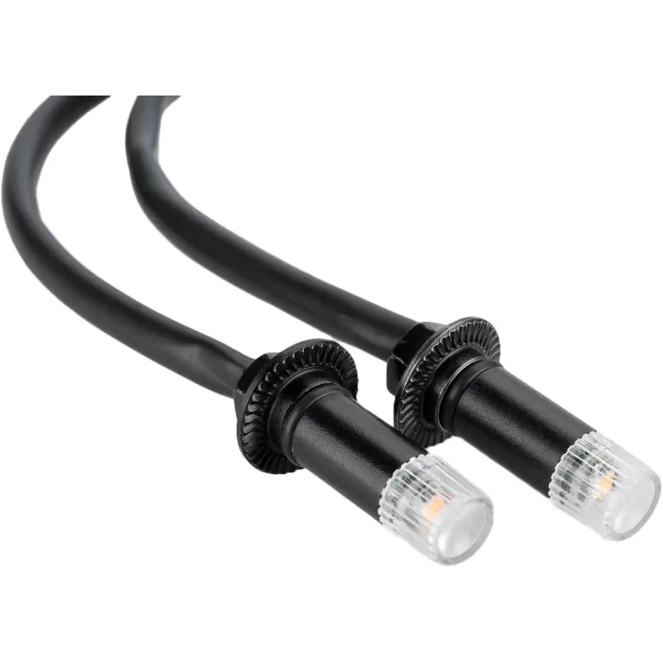 Puig Tab LED Turn Signals Illumination 21749N - Black Clear