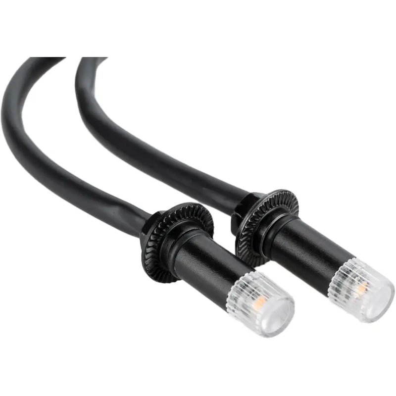 Puig Tab LED Turn Signals Illumination 21749N - Black Clear