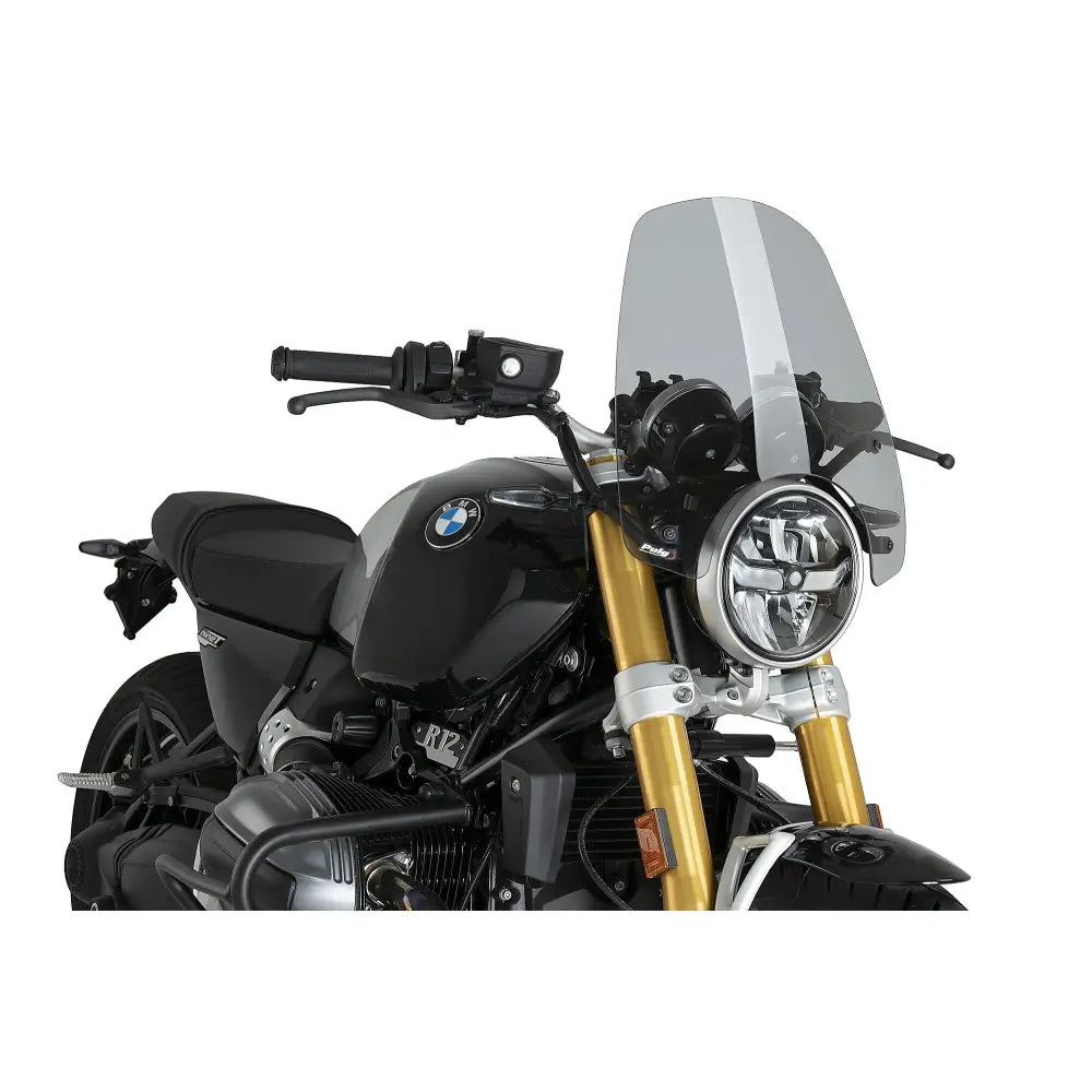 Puig Touring Windscreen Windshield/Windscreen 22134H - Smoke Naked New Gen