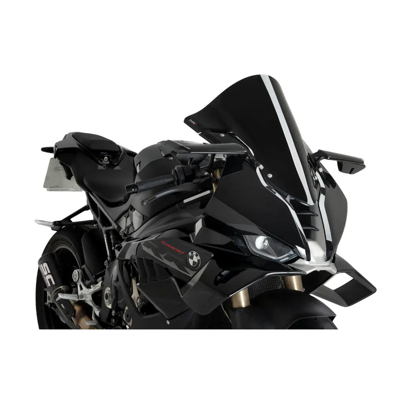 Windscreen R Racer Black Bmw