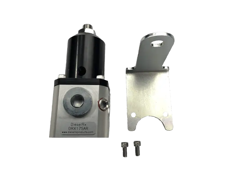 PureFlow AirDog Universal Fuel Pressure Regulator w/5 -8 ORB Ports 7-70psi - RV and Auto Parts