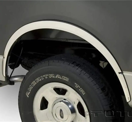 Putco 04-14 Ford F-150 Reg Cab/Ext Cab/Super Crew F-150 (w/o Factory Flares) - Full SS Fender Trim - 97219