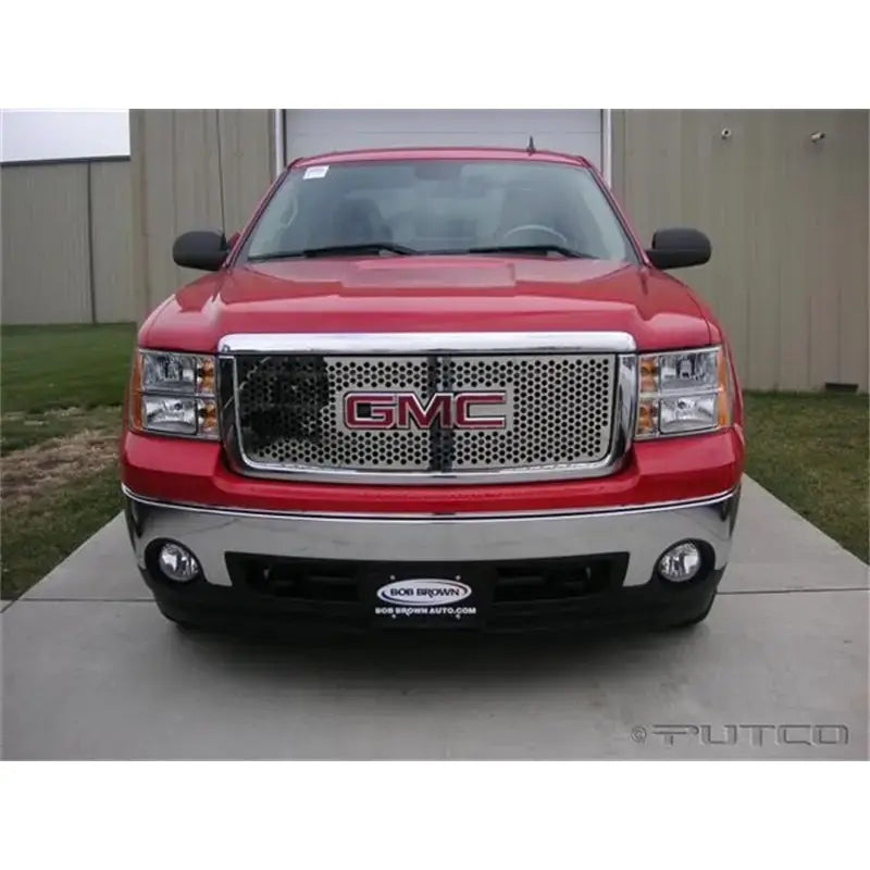 Putco 07-13 GMC Sierra LD Punch Stainless Steel Grilles - 84190
