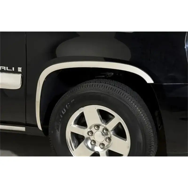 Putco 07-14 Chevrolet Suburban - Full Stainless Steel Fender Trim - 97175