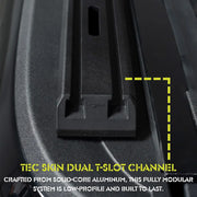 Putco 129873 Bed Cargo Rack Base Rail