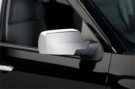 Putco 14-18 Chevy Silverado LD - Full Tape On Cover (w/ Courtesy Light CutOut) Mirror Covers - 400141
