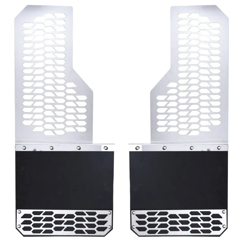 PUTCO 78170 MUD SKINS; BRUSHED SS FITS CHEVROLE