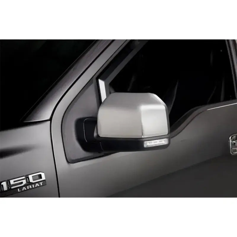 Putco 15-20 Ford F-150 - Skull Cap Replacement (Replaces upper Painted Cap) Mirror Covers - 401161