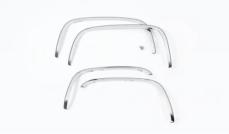 Putco 17-20 Ford SuperDuty w/o Factory Flares - 2in Wide Stainless Steel Fender Trim - 97280