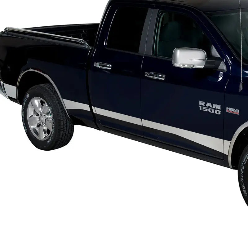 Putco 9751322 Putco 19-20 Ram LD - Crew Cab 5ft 7in Short Box Stainless Steel Rocker Panels