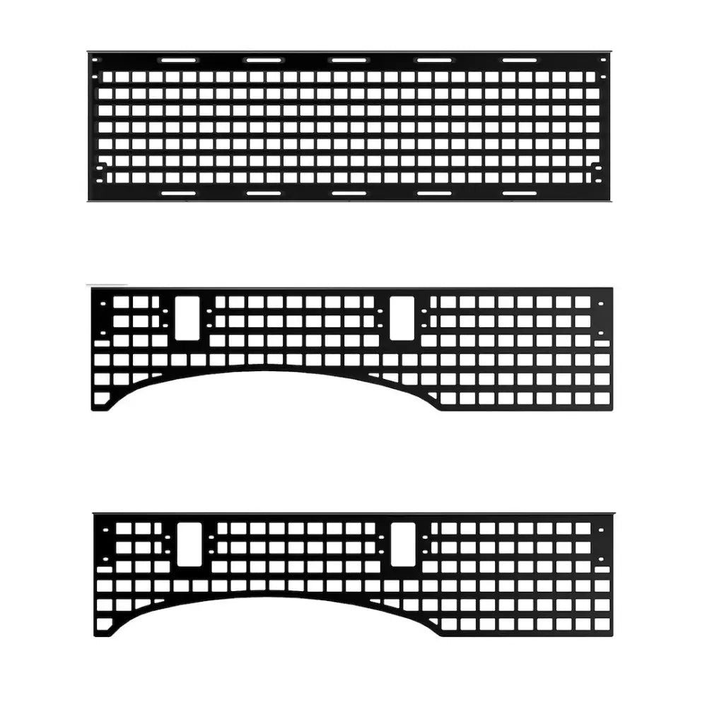 Putco Compatible With Bed Covers Molle Cargo Panel 195201 - Driver Side Dodge Ram
