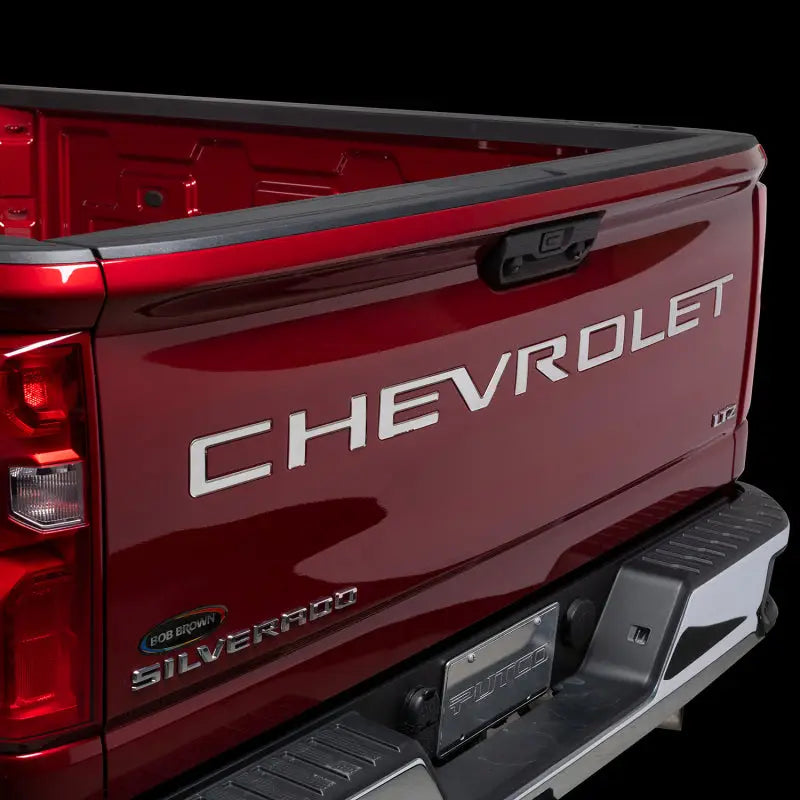 PUTCO 55551GM CHEVROLET LETTERING EMBLEMS; STAINL