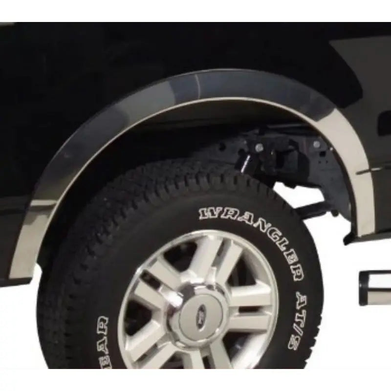PUTCO 97267 STAINLESS STEEL FENDER TRIM FITS; 2