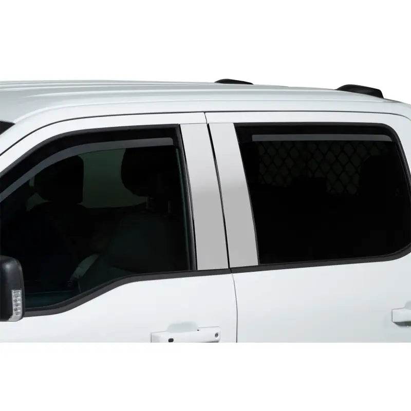 PUTCO 480025 ELEMENT CHROME WINDOW VISORS FITS;