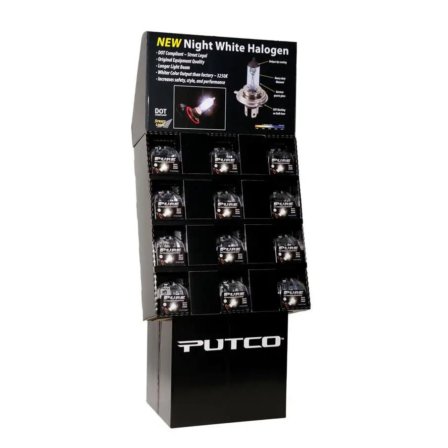 Putco 230900 - Night WH Halogen Bulb Dis