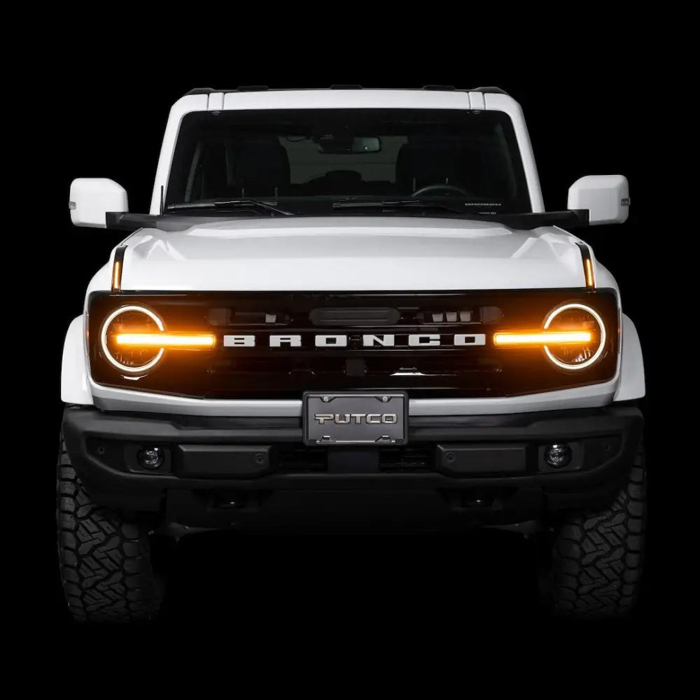 Putco Patented And Patents Pending Daytime Running Light 50001 - Luminix Drl Led Lights Ford Bronco