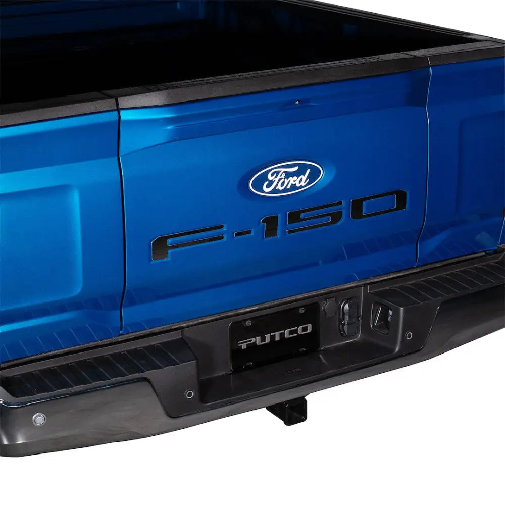 Putco Made In USA Emblem 55564BPFD - Black Ford F-150 Flat Cut Plat