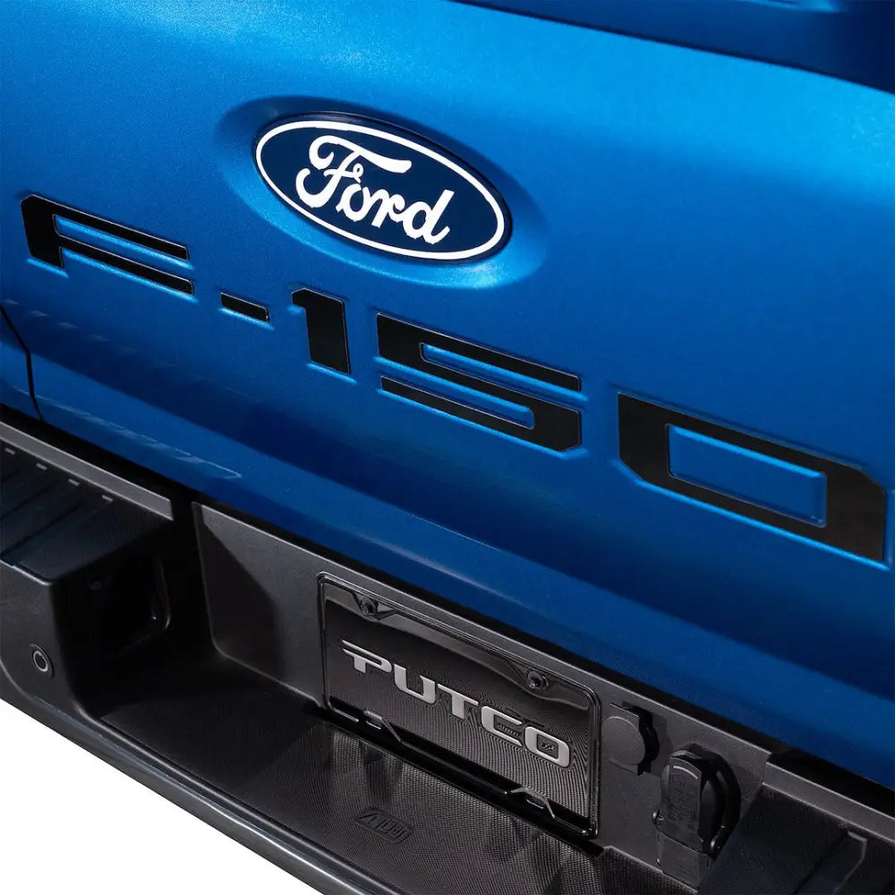 Putco Made In USA Emblem 55564BPFD - Black Ford F-150 Flat Cut Plat