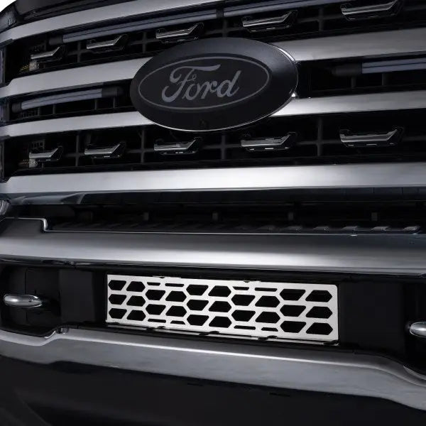 Putco Made In USA Bumper Grille Insert 82172 - Ford Super Duty Hex Shield Design