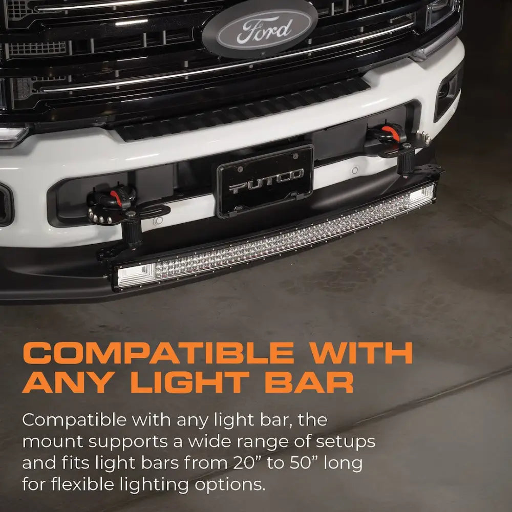 Putco D1S-E Light Bar Mounting Kit