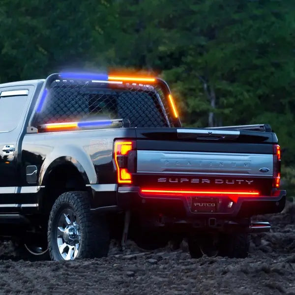 Putco Easy To Install Light Bar 93010-18 - Blue Work Blade Amber 18