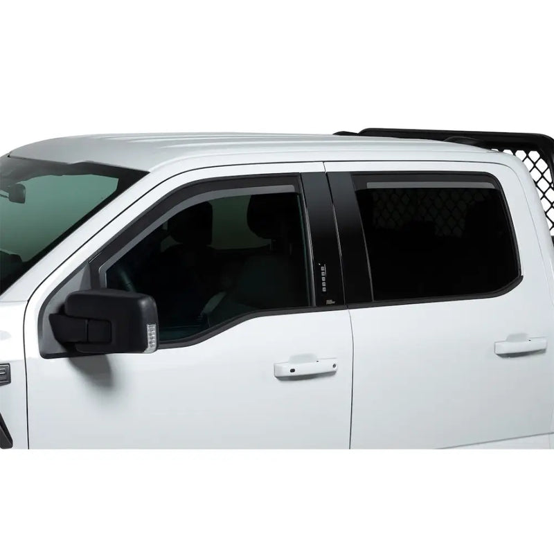 Putco UV Resilient Rainguard 680072 - Matte Black Element Window Visors
