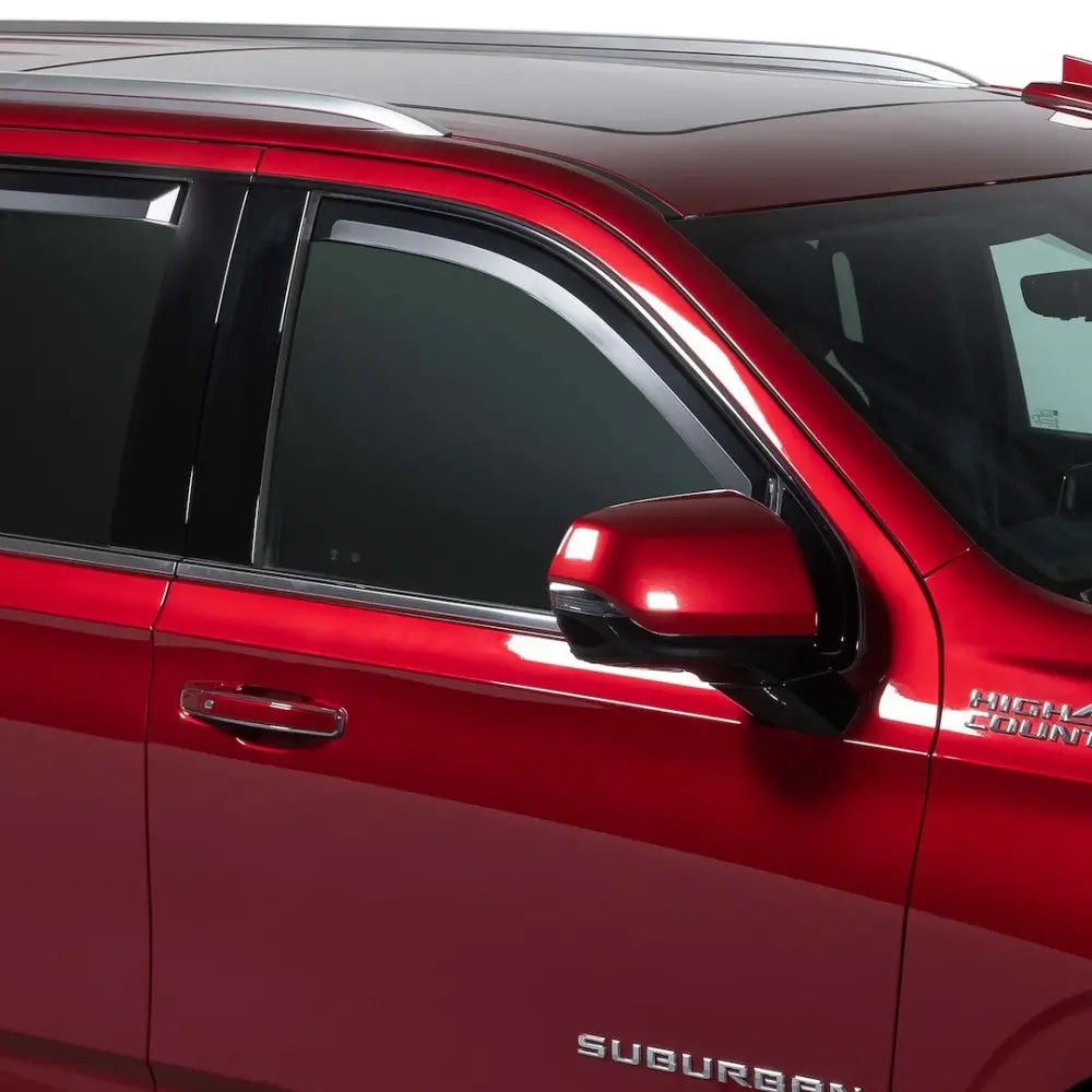 Putco UV Resilient Rainguard 680244 - Matte Black Element Window Visors