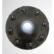 Q822BF Phoenix Usa Black Hub Cover Abs Front 19.5 In 8