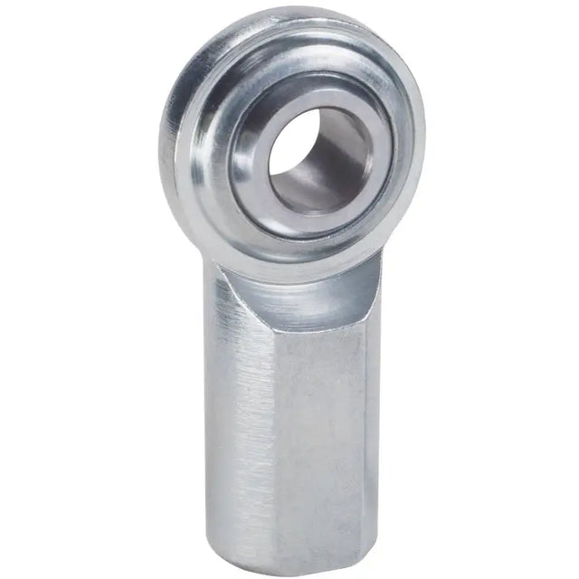 QA1 C Series 2-Pc Rod End - Female/Left Hand - .19in Bore x 3/16-24 - Carbon Steel - QA1