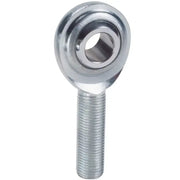 QA1 C Series 2-Pc Rod End - Male/Left Hand - .625in Bore x 5/8-18 - Carbon Steel - QA1