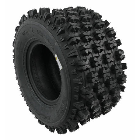 QuadBoss QBT739 Series Tire - 20x10-9 4Ply, durable all-terrain ATV tire for stability and traction.