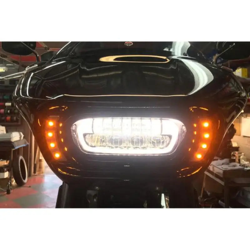 QPLK-B Baggernation Quad-Pod Front Light Kit Black - RV and Auto Parts