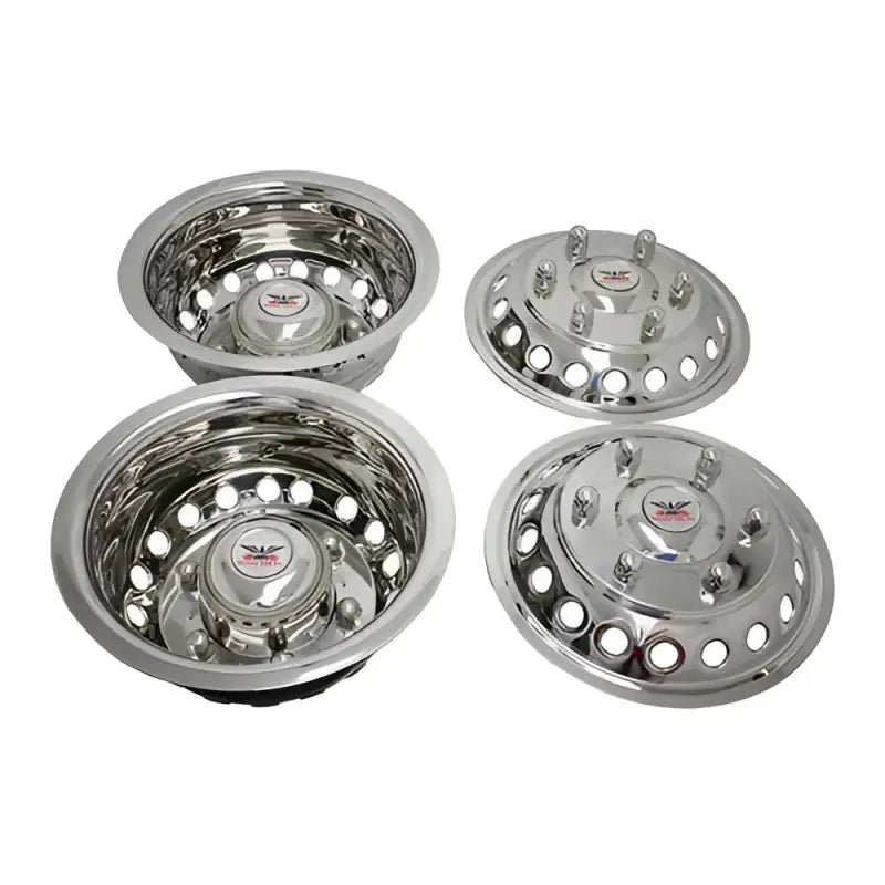 QS16A Phoenix Usa Sim St Ss Sprinter 06-C 16In 6 Lug, sleek stainless steel finish, compatible with Sprinter 06-C, 16-inch size with 6 lugs, simulation design, RV, Automotive, Powersports, off-road, marine, exterior, truck accessories, interior, truck bed, rv parts, Wheel and Tire Accessories, AVADA - Best Sellers, Must Haves