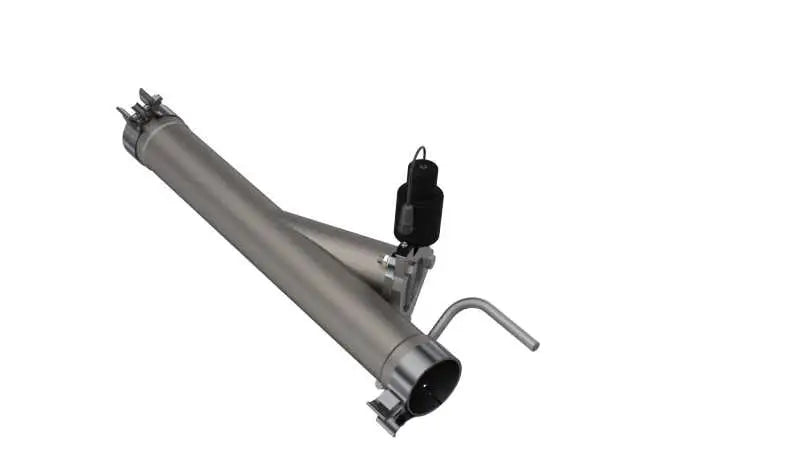 QTP QTP 09-18 Ram 1500 3in 304SS Aggressor Cutout Mid Pipe