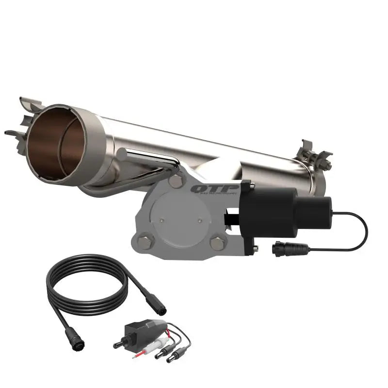 QTP 520009 QTP 09-18 Ram 1500 3in 304SS Aggressor Cutout Mid Pipe
