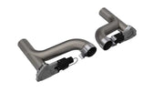 QTP QTP 10-15 Chevrolet Camaro SS 6.2L 2.5in 304SS Aggressor Cutout Dual Mid Pipes