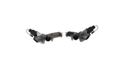 QTP QTP 11-18 Dodge Durango 5.7L 2.5in 304SS Aggressor Cutout Dual Mid Pipes