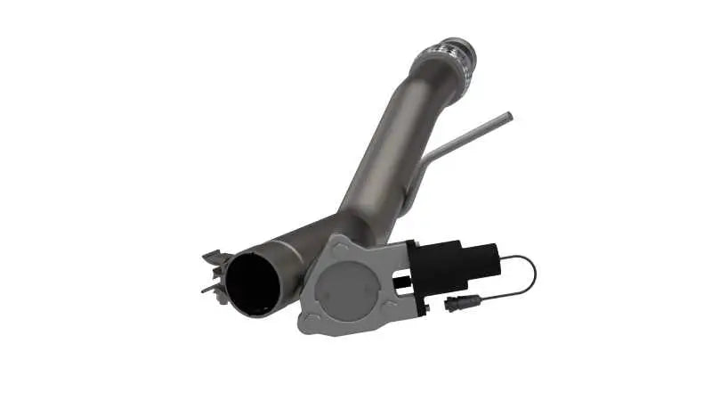 QTP 14-18 Chevrolet Silverado 1500 4.8L/5.3L EC/CC Standard Bed 3in 304SS Aggressor Cutout Mid Pipe 