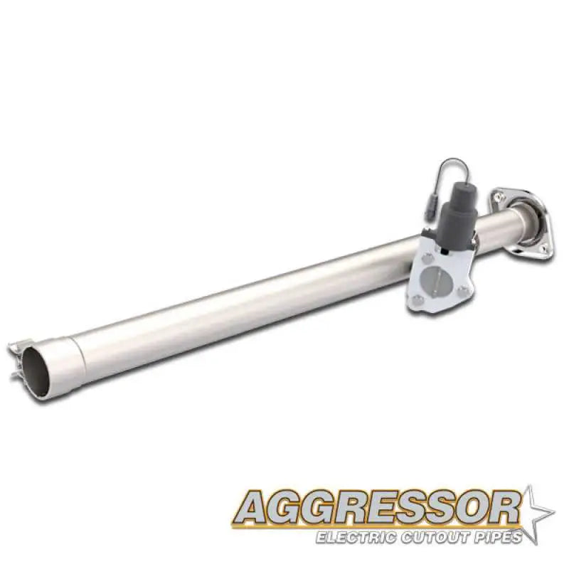 QTP 15-18 Ford F-150 CC/EC Standard Bed 2.5in 304SS Aggressor Cutout Mid Pipe 