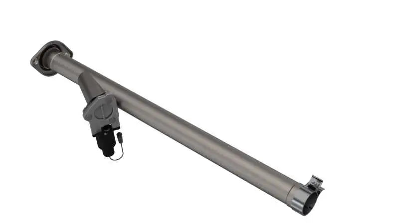 QTP 15-18 Ford F-150 CC/EC Standard Bed 2.5in 304SS Aggressor Cutout Mid Pipe 
