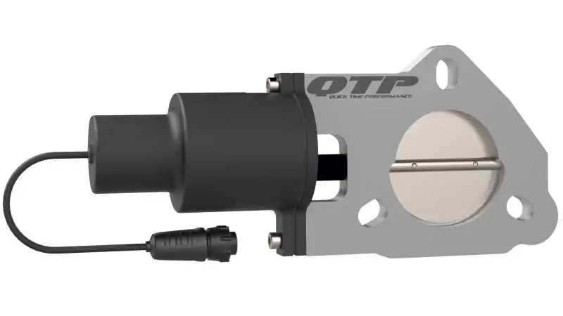 QTP 2.25in Bolt-On QTEC Electric Cutout Valve - Single 