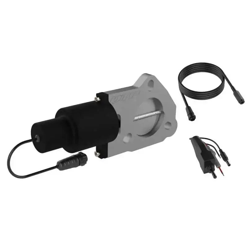 QTP 2.25in Bolt-On QTEC Electric Cutout Valve - Single 