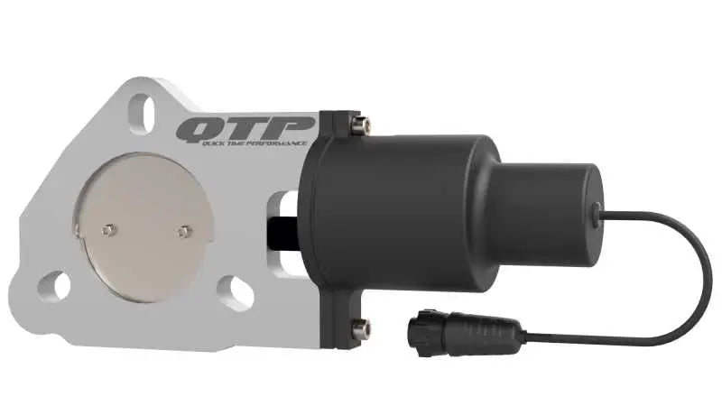 QTP 2.5in Bolt-On QTEC Electric Cutout Valve - Single 