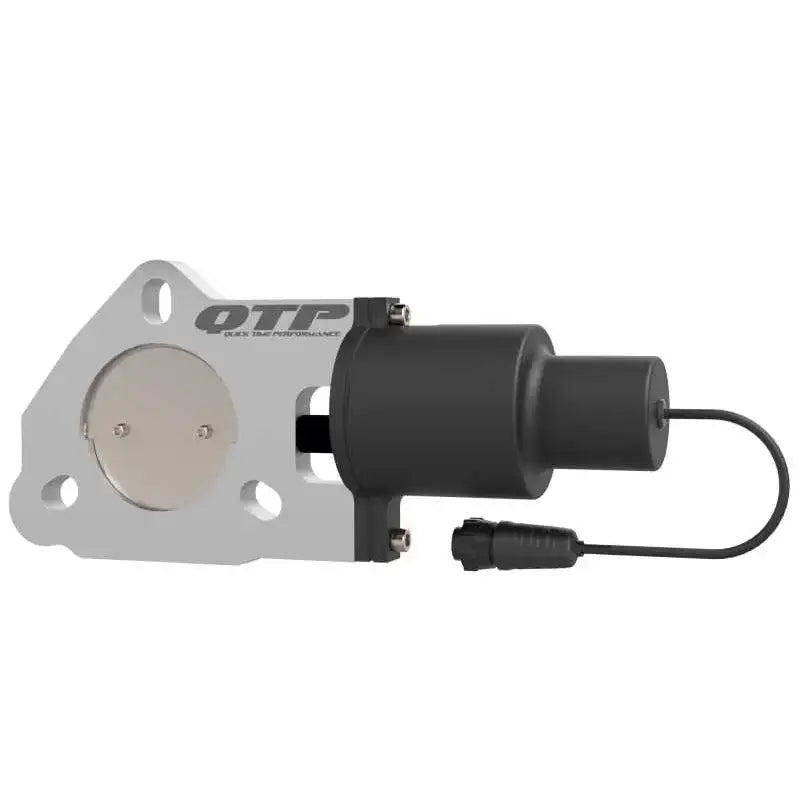 QTP 2.5in Bolt-On QTEC Electric Cutout Valve - Single 