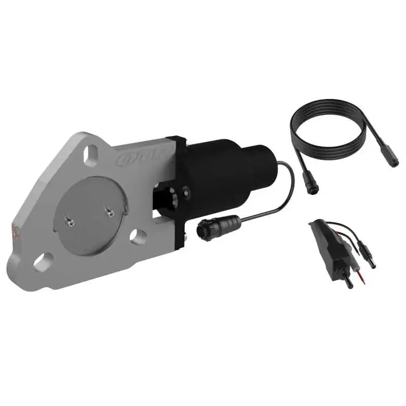 QTP QTP 2.5in Bolt-On QTEC Electric Cutout Valve - Single