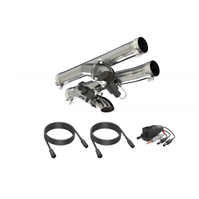 QTP 520121 QTP 2021+ Ram TRX 6.2L Aggressor Cutout Pipes